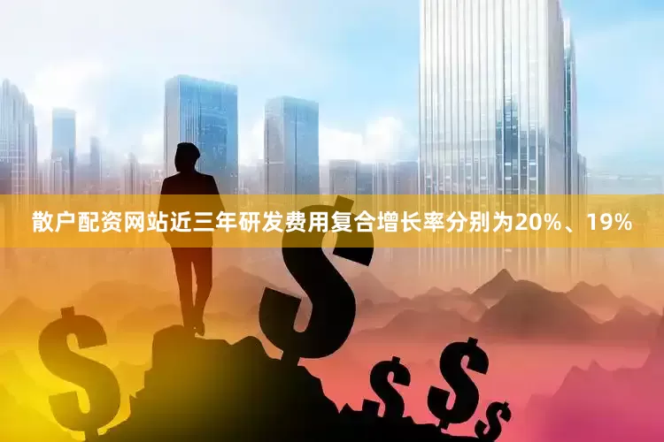 散户配资网站近三年研发费用复合增长率分别为20%、19%